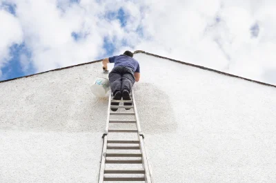 Peinture extérieure à Gertwiller — façades et ravalement
